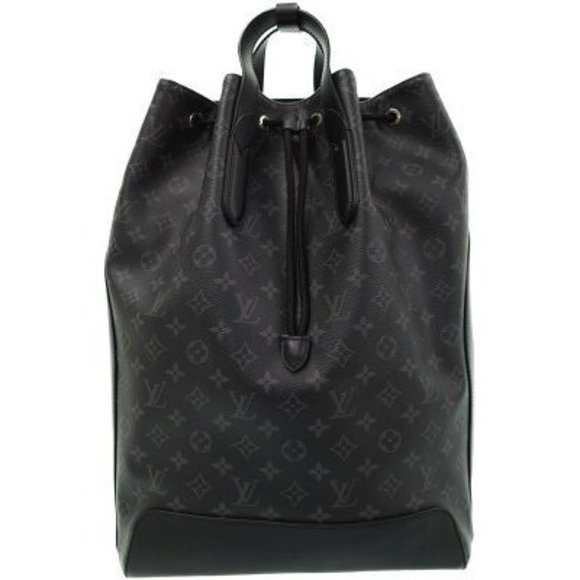 Louis Vuitton Monogram Eclipse Black Explorer Backpack - Picture 1 of 8